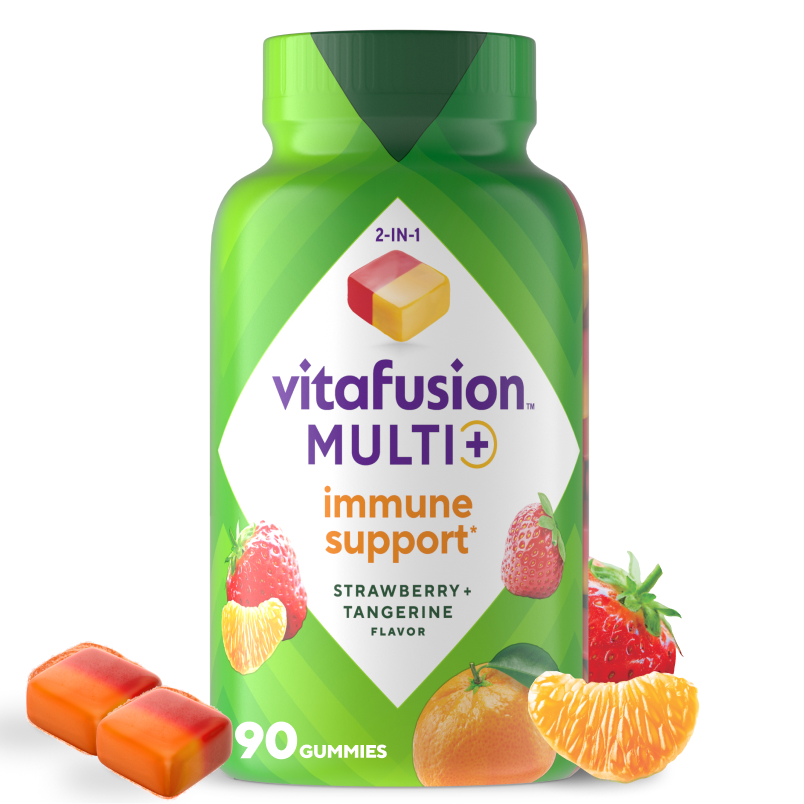 vitafusion™ Multi + Immune Multivitamin Gummy.